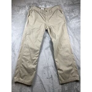 Carhartt Relaxed Fit Cargo Pants Mens 36x30(34x29.5) B151 Workwear Khaki.